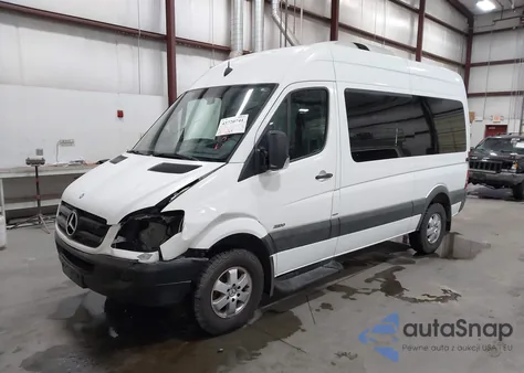 2012 Mercedes-Benz Sprinter 2500 Normal Roof from USA, damaged, VIN WDZPE7CC2C5660966